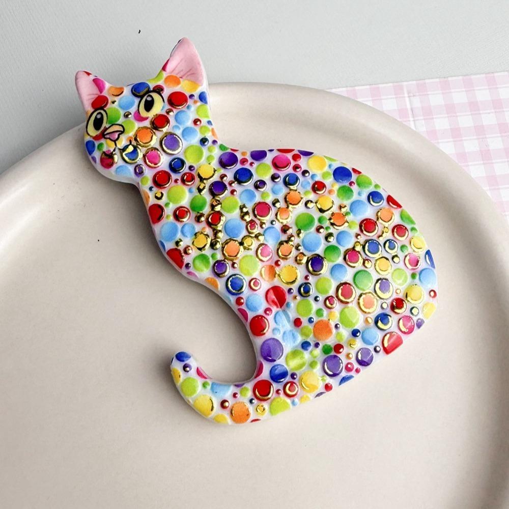 Cute Hot Stamping Sticker Cartoon Refrigerator Magnetic Stickers Fridge Magnets  Tourism Souvenirs