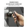 Modern Minimalist Wooden Door Handle and Lock Set for Household Indoor, Bedroom, Bathroom and Courtyard Wooden Doors