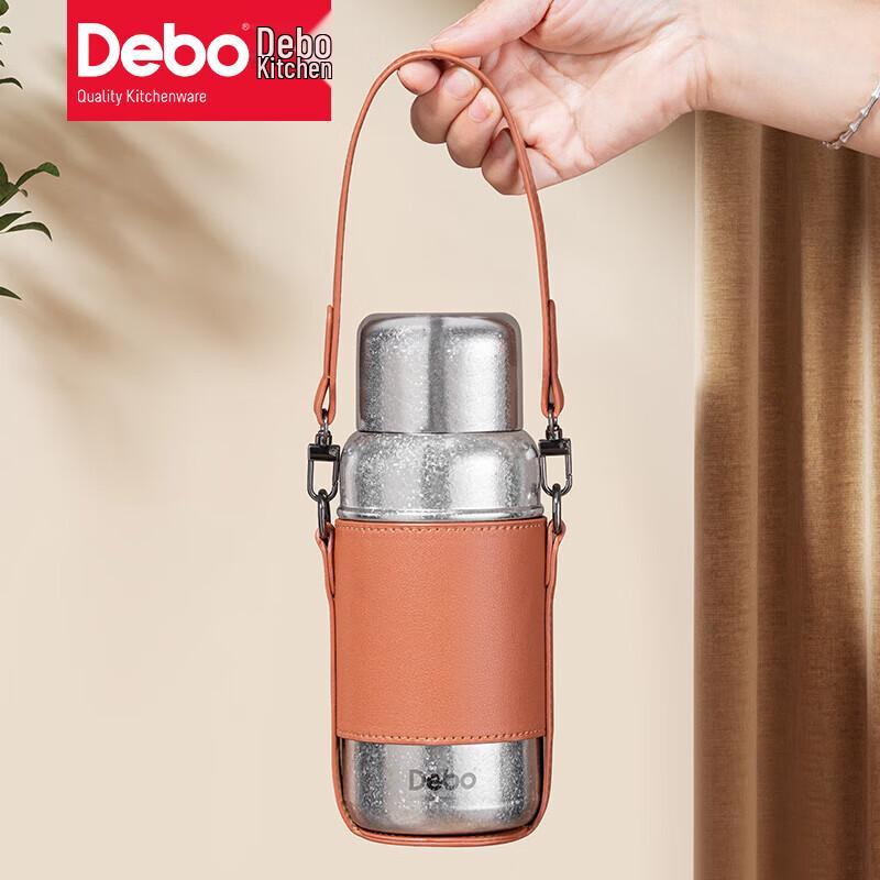 Debo Pandora Pure Titanium Insulated Water Bottle