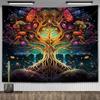 Celtic Tree of Life Tapestry Wall Hanging Room Decor Aesthetic Yoga Mats Landscape Tapestrys Wall Art Decorative Altar Cloths