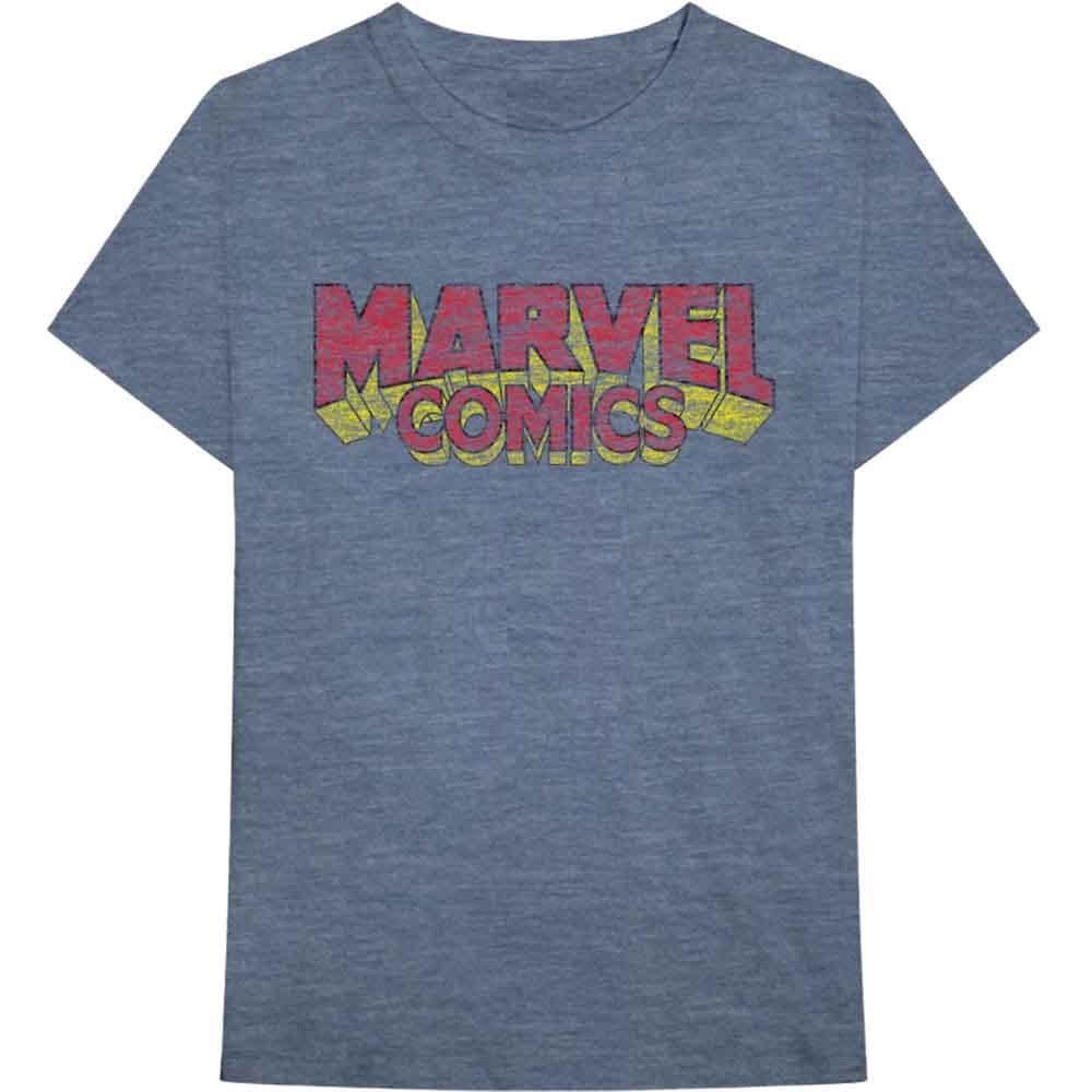 Marvel Comics - Потертый логотип (Футболка) 2XL