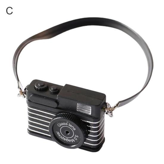 Domek dla lalek Mini aparat Model Akcesoria do dekoracji rękodzieła Zabawka dla dzieci Dzieci