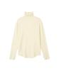 NOHANT Soft Turtleneck T-Shirt Ivory