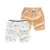 Boys' Korean Style Summer Printed Casual Shorts, Mid-Length Pants, Fashionable Shorts for Toddlers and Young Children