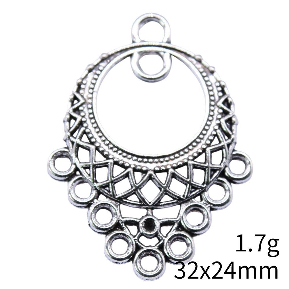 Graduation Accessories Women Round Multi-Hole Earring Connector Accessories Parts Clearance Sale Items Accessories For Girls