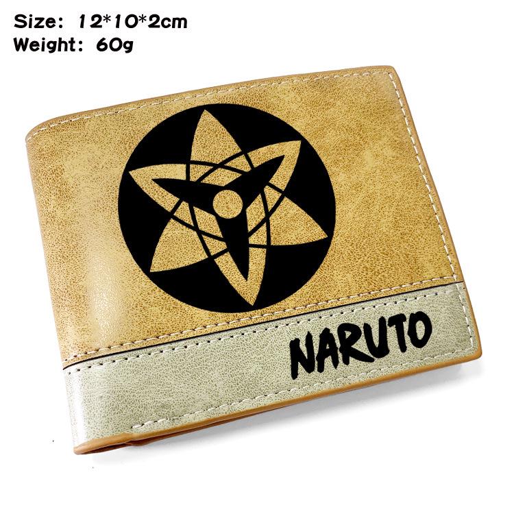 2021 Anime Naruto Miki Blatt Runde geprägte Brieftasche Kartenhalter