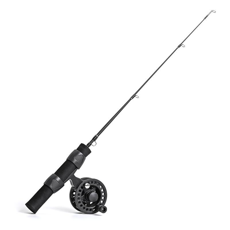 

51Cm Ultralight Ice Winter Fishing Rod With Reel Combo Set Outdoor Sport Mini Feeder Fishing Ice Pole Wheel Fishing Gear Tackle