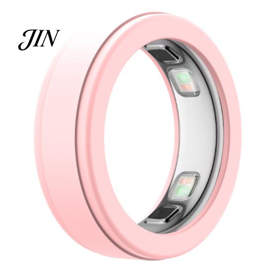 Health Tracking Ring Cover Silicone for Galaxy Ring, Soft Anti-Scratch Protective Sleeve, Ultra-Thin Smart Protector Accessories Women Men Discreet