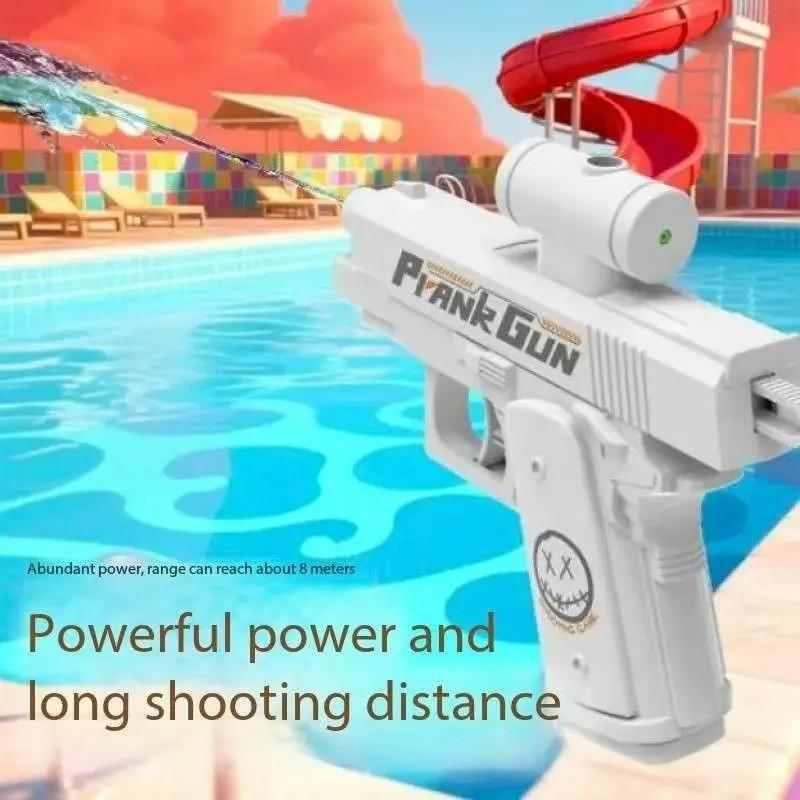 Handheld Manual Water Gun Prank Two-Way Spray Watergun Toys Summer Outdoor Beach Swimming Pool Water Pistol Toy For Children