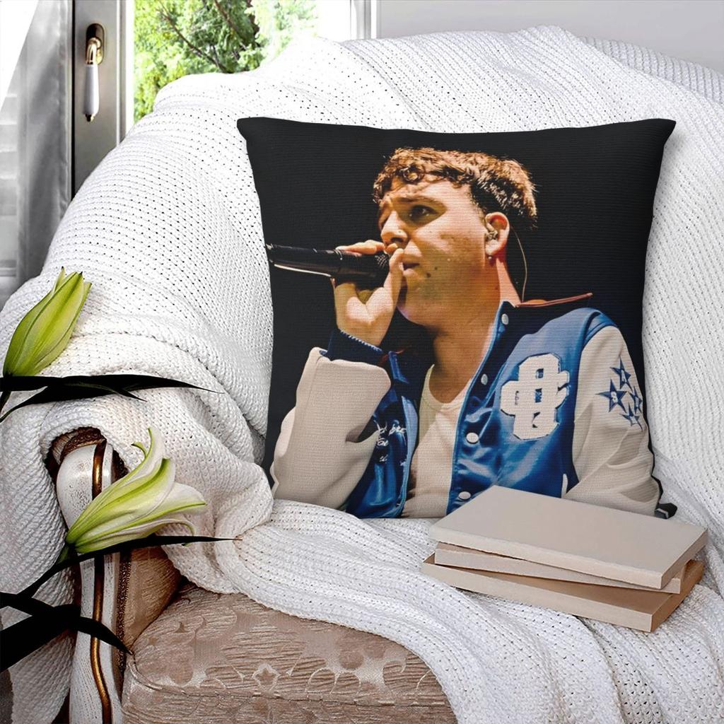 Rapper Quevedo Spanish Singer Pillow Cover Polyester Pillow Case Cushion Cover Vintage Pillowcases For Sofa Home Decoration
