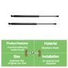 2pcs For Nissan Qashqai II J11 2013-2022 Rear Trunk Tailgate Strut Boot Lift Support Bars Gas Spring Dampers Rod 904504EA0A