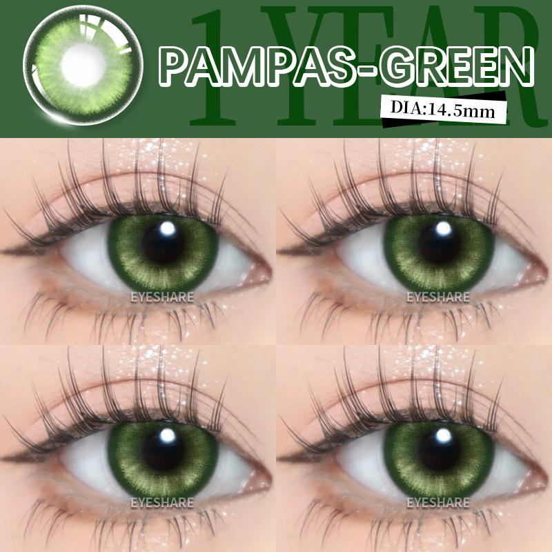 1 Pair Cosplay Colored Contact Lenses for Eyes Anime Red Beauty Makeup Lens Halloween Pink Eyes Lenses Purple Contacts