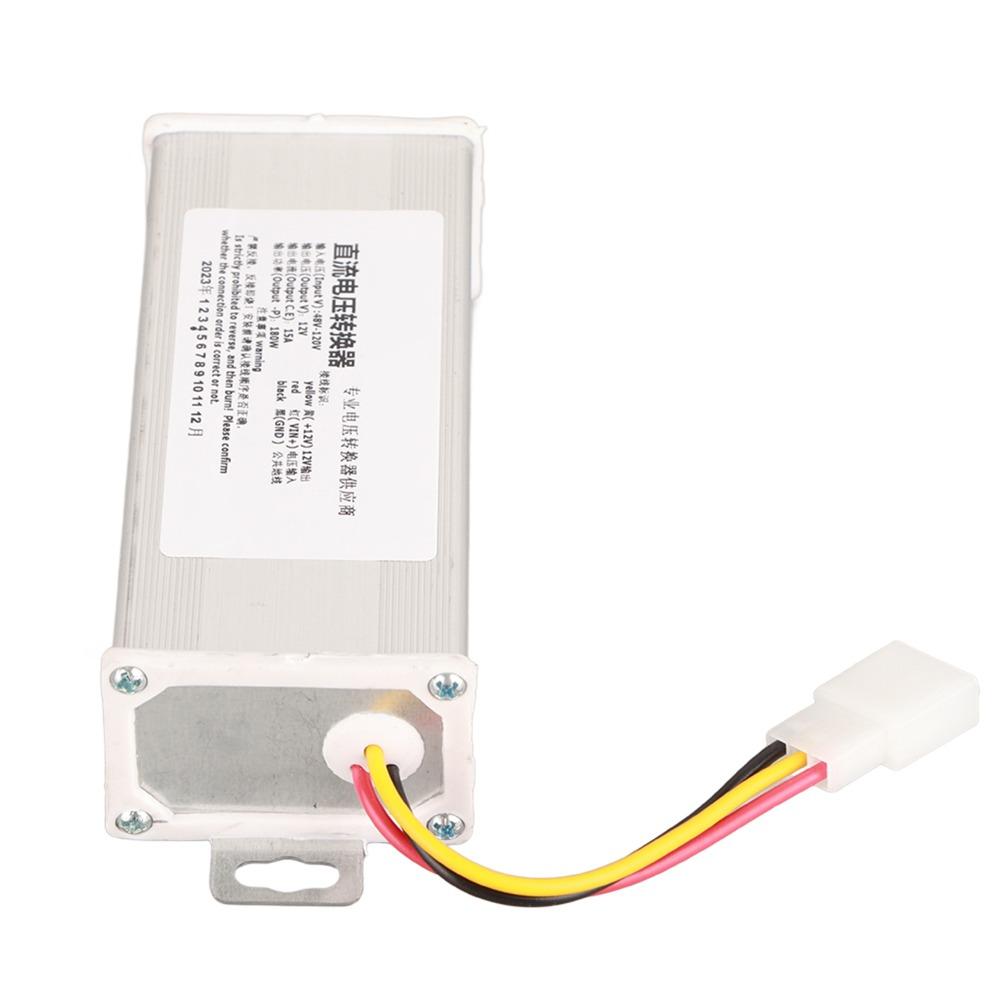 48V-120V Eingangs-DC-zu-DC-Wandler 15A Strom Spannungs wandler Hohe Effizienz DC-Adapter Fahrrad