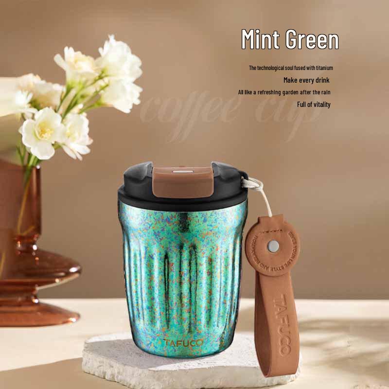 TAFUCO Pure Titanium Vacuum Insulated Mug 400ml