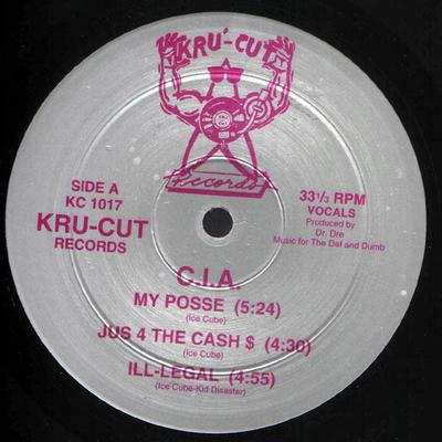 12inch Record C.I.A. - The C.I.A. E.P. KC1017 Kru-Cut Records US Rap & Hip-Hop/R&B Used