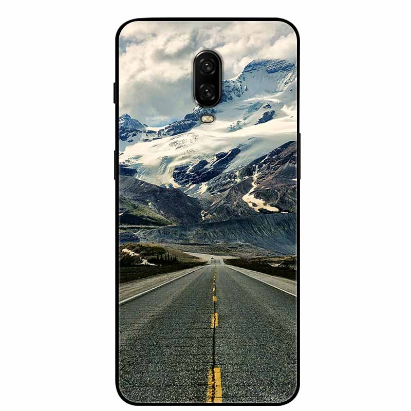 For Oneplus 6T Case Silicone Lovely TPU Soft Phone Cover for One Plus 6 6T Protective Back Shells oneplus6T Cute Cats Funda Capa