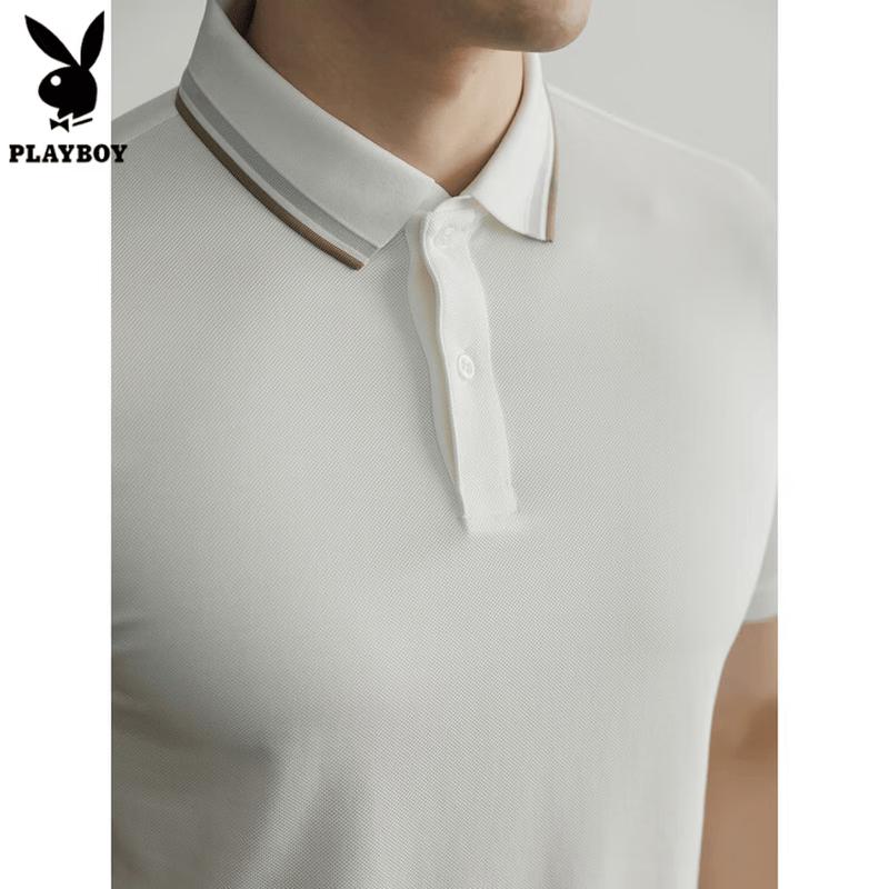 Playboy Men's 2026 Summer Short Sleeve Polo Shirt