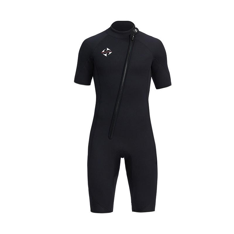3mm Full Body Short Sleeve Wetsuit Snorkeling Surfing Sailing Jellyfish Protection Mens Thermal Dive Suit