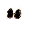 New Korean-Style Exaggerated Irregular Oval Metal Earrings
