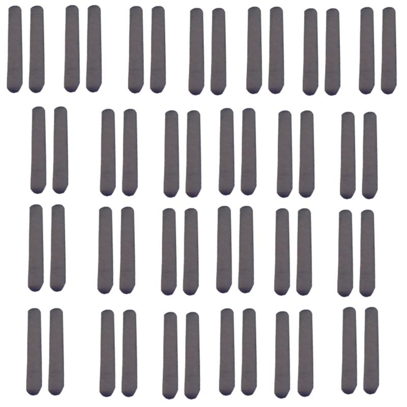 50Pcs Invisible Sweat Absorption Strips Breathable Adhesive Hat Liners Sweatband for Baseball Caps Shirt Clothing Collar