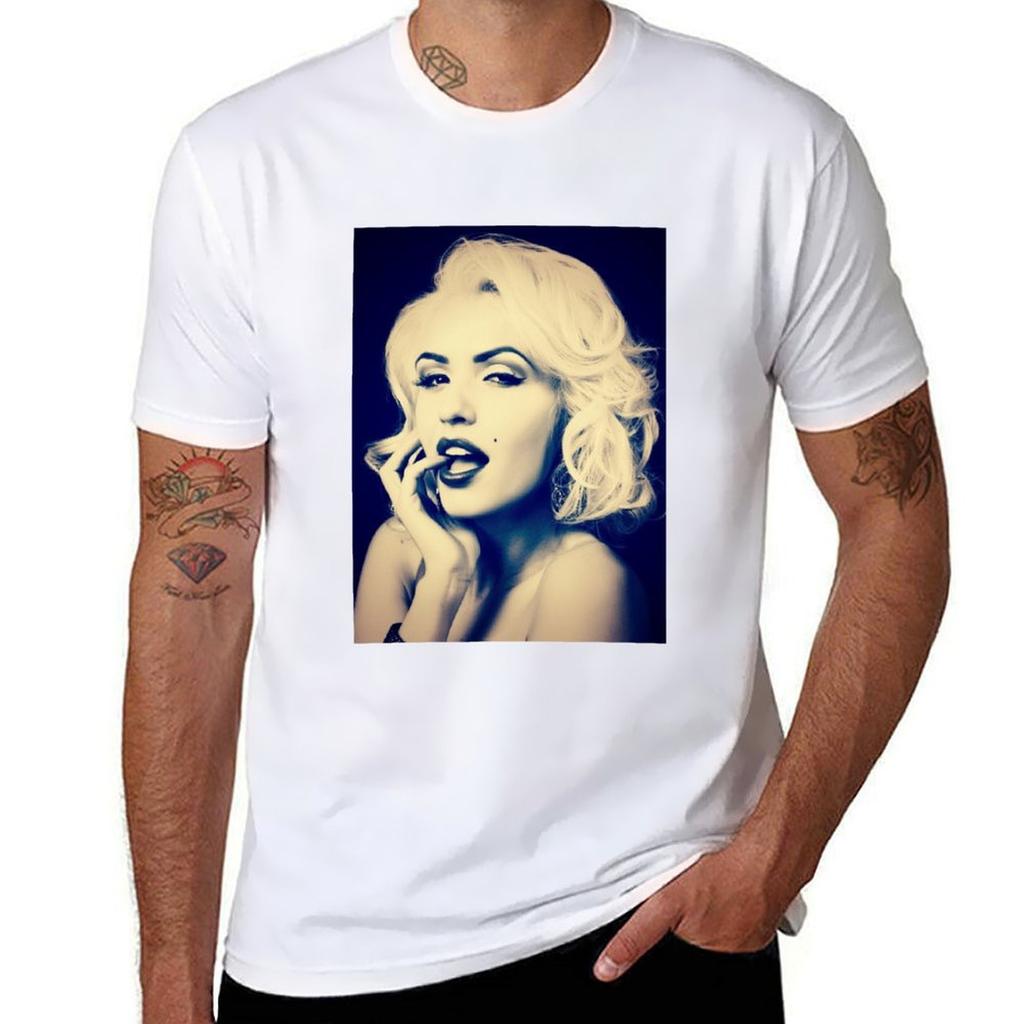 Gentleunisex Prefer Blondes Tshirt Stylish Print Short Sleeve Tee