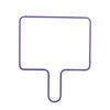 Double-Sided MDF Whiteboard Glossy Surface 21x30cm Foldable Dry Erase Answer Paddle Scoreboard Lapboard
