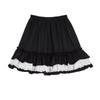 Mini Skirts Women Lace Ruffle Japanese Kawaii