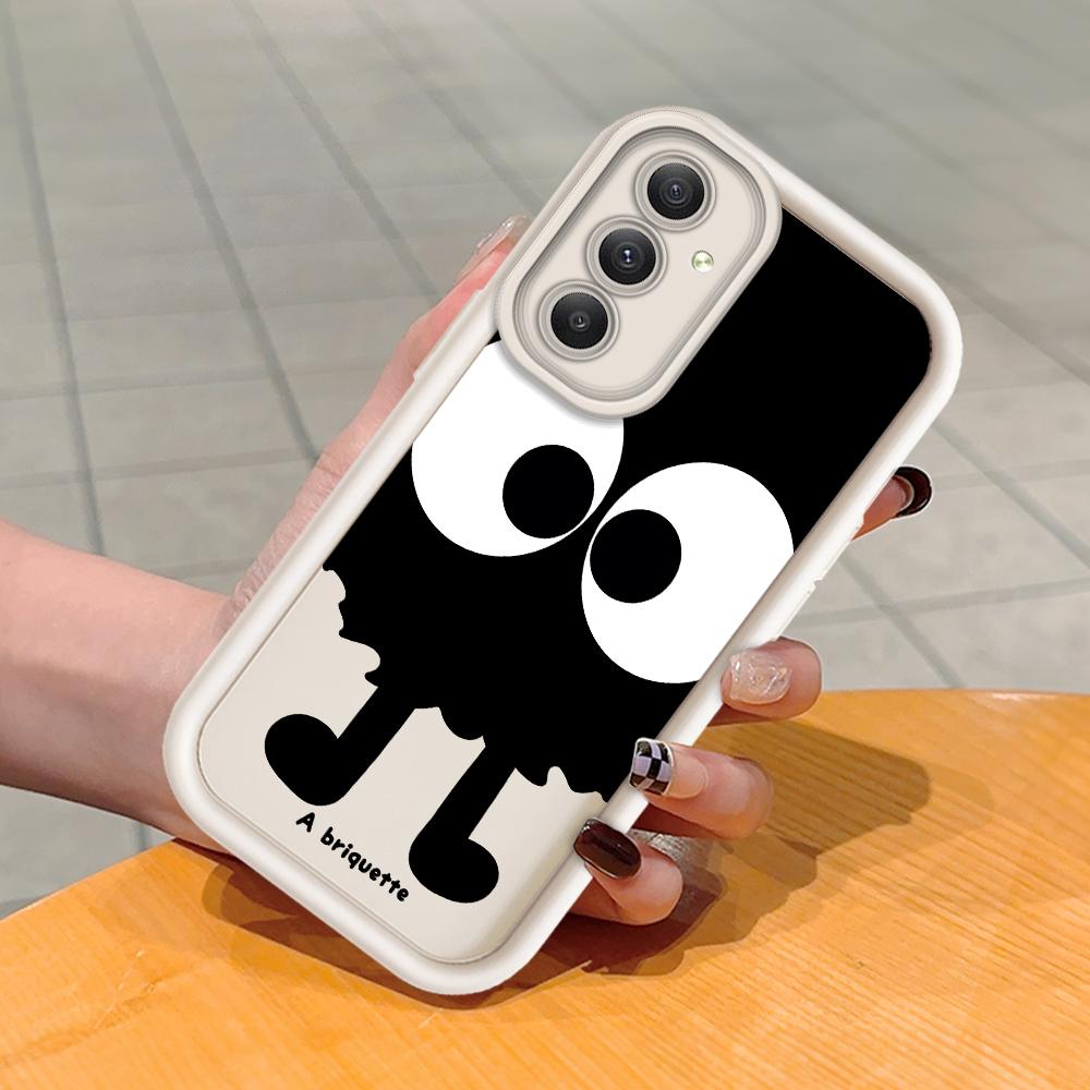 Soft Silicone Square Ladders Cartoon Pattern Full Cover Camera Protection Shockproof Case for Huawei Honor Xiaomi Redmi Samsung