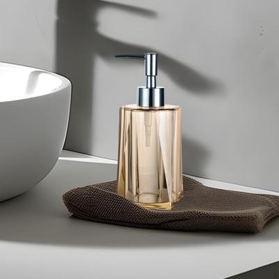 Hand Soap Dispenser Lotion with Pump Holder Fashion Reusable Liquid Bottle for
