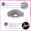 iMedia Sleeping Masks, Set of 2, Gray, Large, 100% Silk, Washable, Nasal Breathing Silk Mask for Sleeping, Prevents Dryness and Stuffiness, Unisex, Ad