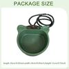 Heated Water Bowl for Dogs Cats Thermal Dish Multifunctional Outdoor Pet Heating Waterer