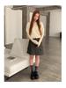 Sunai Damen High-Waist A-Linie Schlankmachender Weißer Cargo Minirock, Kollektion 2026