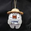 Plush Doll Pendant Multifunctional Anti-deform Various Styles Grumpy Shark Doll Keychain for Adults