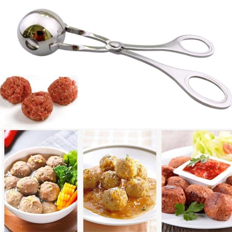 Stainless Steel Meatball Maker Clip Fish Meat Ball Rice Ball Making Mold Form Tool Kitchen Accessories Gadgets Cuisine