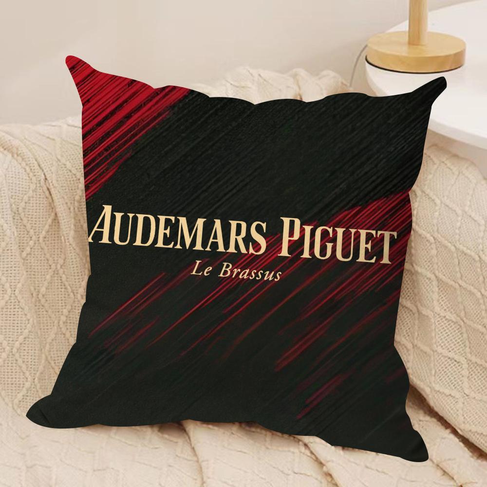 Uhren AAudemarsPPiguet Kissenbezug Seidiger Kurzer Plüsch Doppelseitig Bedruckter Kissenbezug für Sofa Alle Jahreszeiten Heimdekoration Geschenk