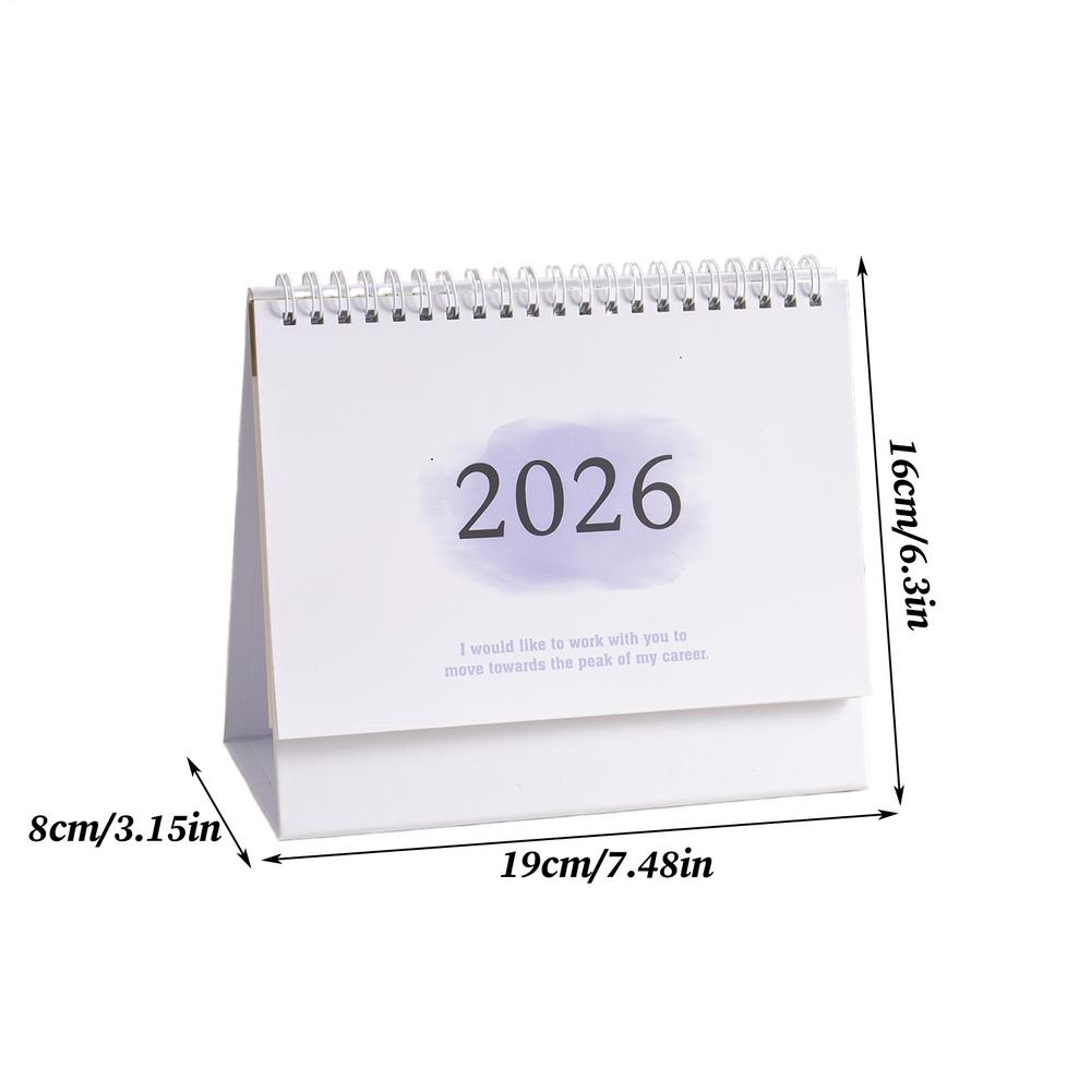 2026 New Desk Calendar Large English Calendar Books Annual To Do List Monthly Daily Planner Time Manegement