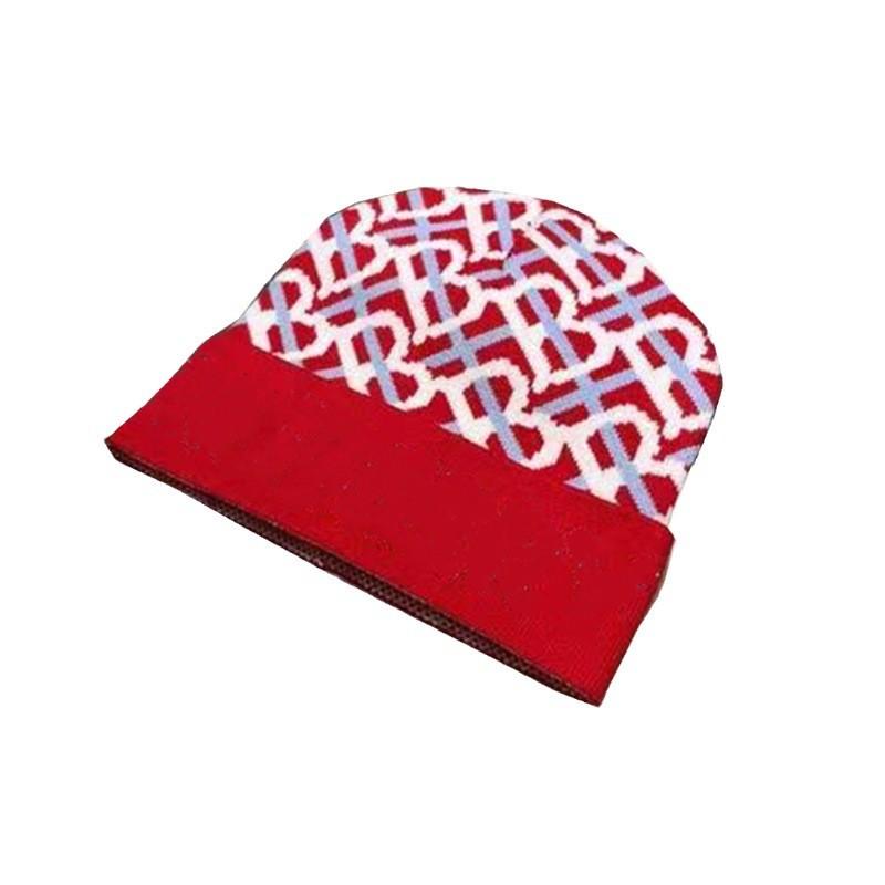Knitted Hat For Men Women With Digital Print Warm Breathable For Winter Casual Style
