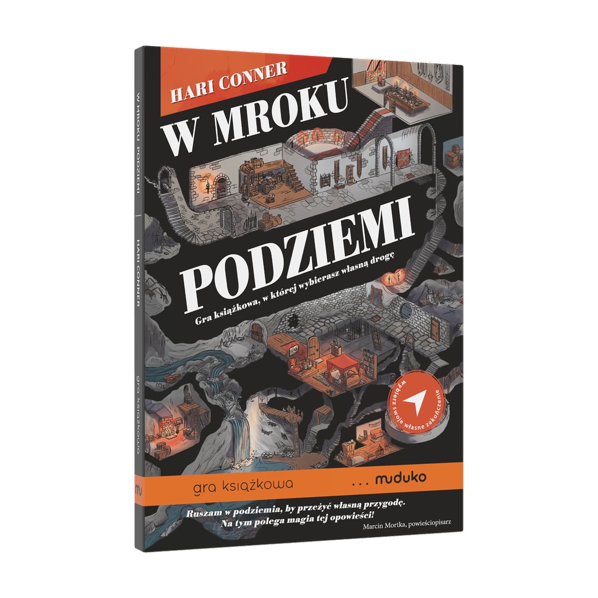 Im Dunklen Untergrund. Brettspiel. Muduko