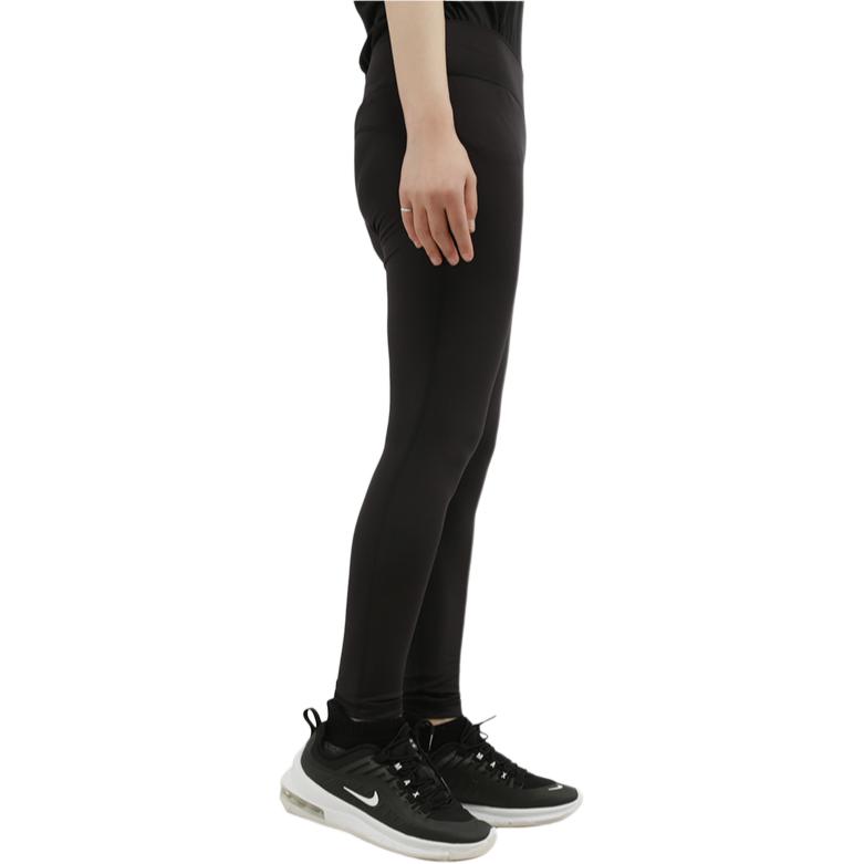 adidas Solid Color Comfortable Casual Mid Waist Knitted Sports Pants Women Bottoms Black CX5309