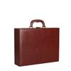PU Leather Document Storage Box Handheld Men Suitcase Leisure Key Toolbox  Women Men