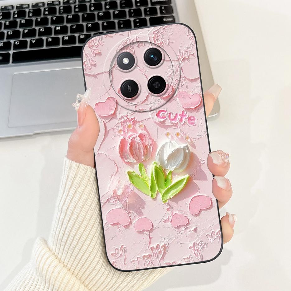 For Honor X9C Case Honor X60 Pro BRP-AN00 Cute Panda Cartoon Cover Soft TPU Phone Cass For Honor X9C HonorX60 Pro HonorX9C Shell