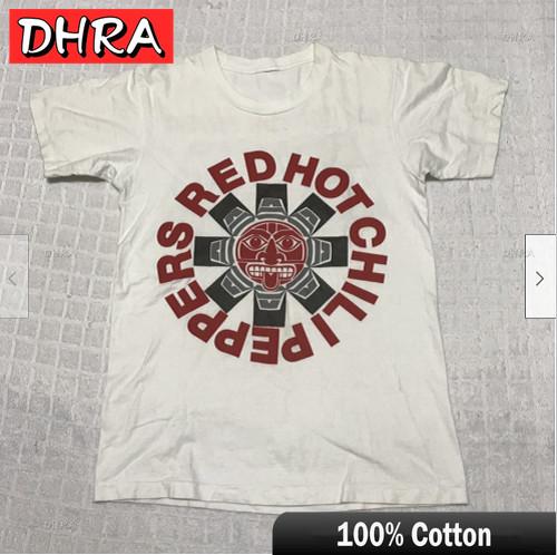 

Vintage 1998 Red Hot Chili Peppers Promo Shirt Featuring Graphic Print T Shirt Femme Gift For Dad Cotton Tee Soft Urban Harajuku 3XL