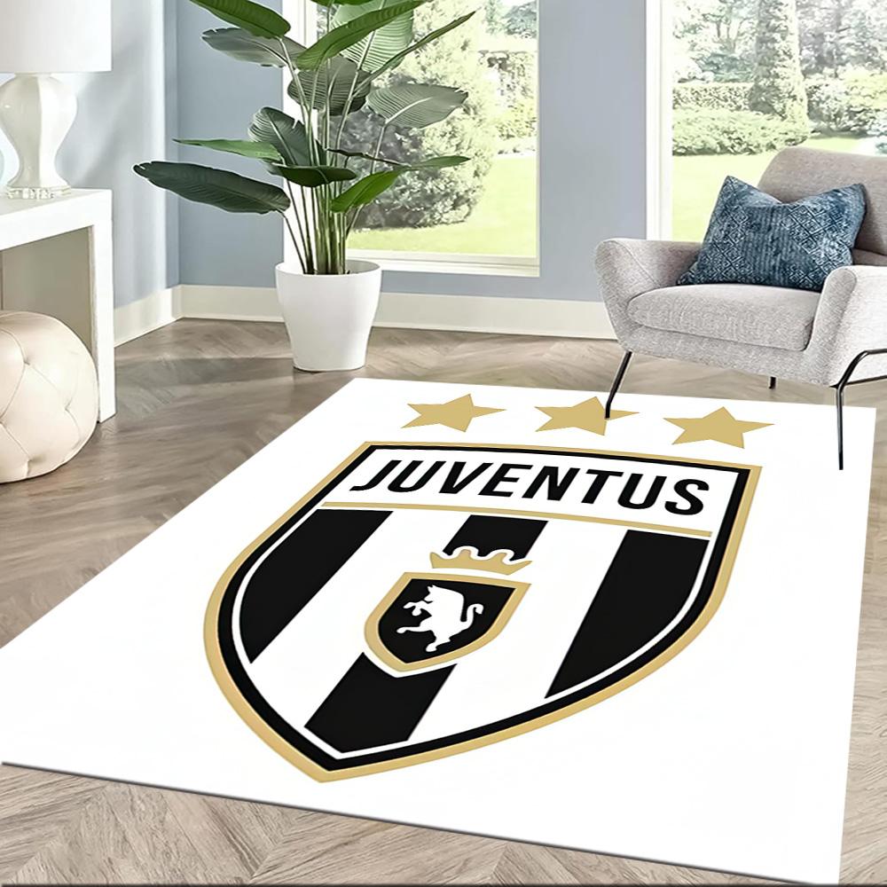 Juventus Area Rug Perfect For Balcony Playrooms Bedrooms Entryway Antislip Rug Office Home Decor Wedding Party Gift