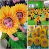 Children's Sunflower Headgear for Dance and Sports Events