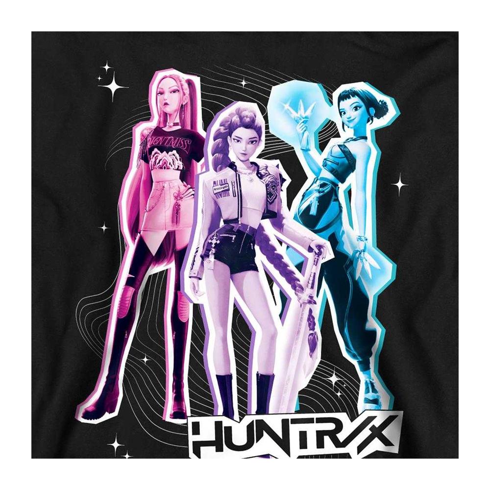 K-Pop Demon Hunters Unisex Adult Huntrix Huntr/X Scrapbook Sweatshirt