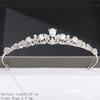 Silver Color Crown and Tiara Hair Accessories for Women Wedding Accessories Crown for Bridal Crystal Rhinestone Diadema Tiara