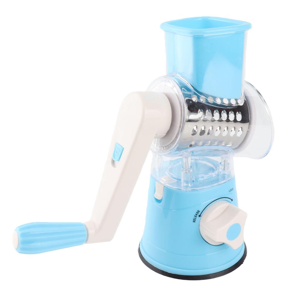 Kitchen 3 In 1 Rotary Vegetable Grater Shredder Rotary Cheese Grater Cheese Shredde for Cutting Vegetables Fruits Nuts