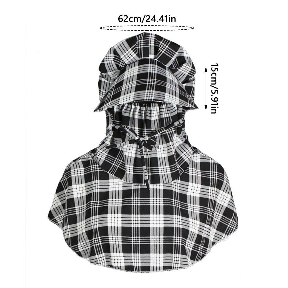 Full Face Neck Protection Sunscreen Cap Dust-proof Outdoor Sun Hat Outdoors Tea Picking Cap  Summer