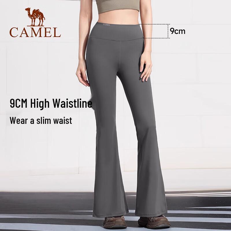 

CAMEL Women s High-Waist Flare UV Protection Casual Long Pants XXL