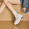 Women's Sneakers Shoe Thick-soled Comfortable Flat Casual Shoes Women Plus Size Spring and Autumn Reflective Strip Girl Shoes